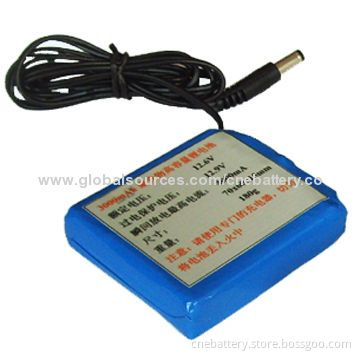 Lithium Battery Pack With 12.6V, 4,000mAh, for Electric Toys, Measures 15*60*70mm